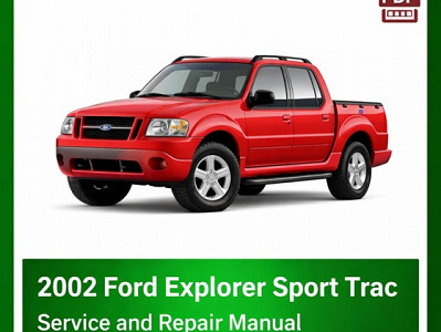 2002 Ford Explorer Sport Trac repair manual