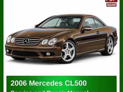 2006 Mercedes CL500 repair manual
