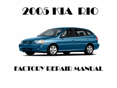 2005 Kia Rio repair manual