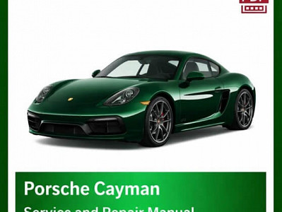 PORSCHE Cayman Workshop Manual