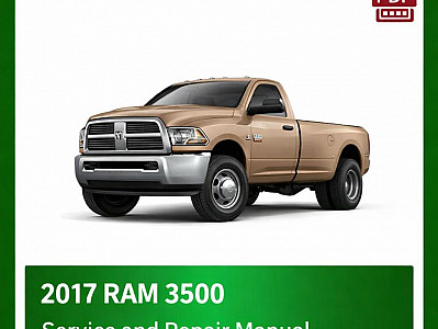2017 Ram 3500 repair manual -VIN specific PDF