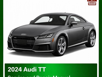 2024 Audi TT repair manual