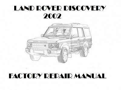 2002 Land Rover Discovery repair manual downloader