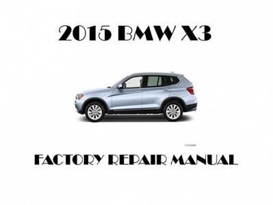 2015 BMW X3 repair manual