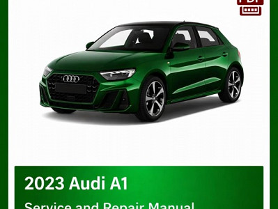 2023 Audi A1 Repair Workshop Manual PDF