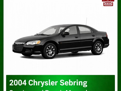 2004 Chrysler Sebring repair manual