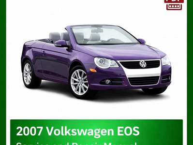 2007 Volkswagen EOS repair manual