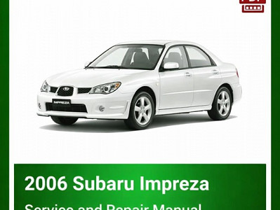 2006 Subaru Impreza repair manual