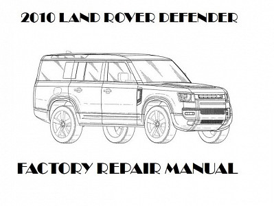 2010 Land Rover Defender repair manual downloader