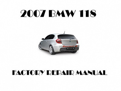 2007 BMW 118 repair manual