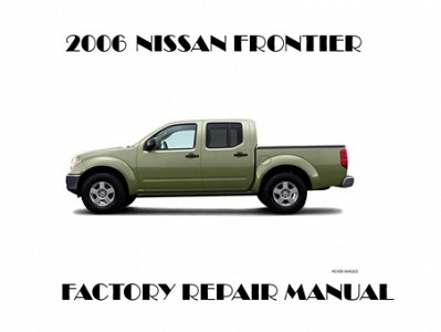 2006 Nissan Frontier repair manual