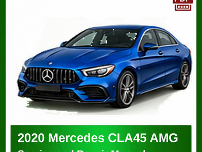 2020 Mercedes CLA45 AMG repair manual