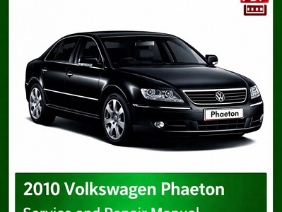 2010 Volkswagen Phaeton repair manual - VIN specific PDF