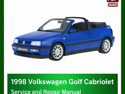 1998 Volkswagen Golf Cabriolet repair manual