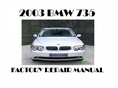 2003 BMW 735 repair manual