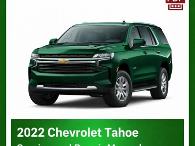 2022 Chevrolet Tahoe repair manual