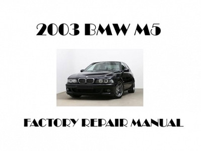 2003 BMW M5 repair manual