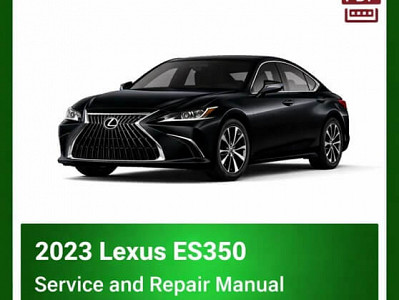 2023 Lexus ES350 repair manual - VIN specific PDF