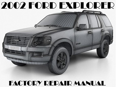 2002 Ford Explorer repair manual