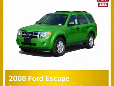 2008 Ford Escape repair manual