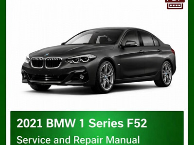 2021 BMW 1 Series F52 repair manual