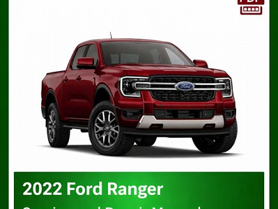 2022 Ford Ranger repair manual