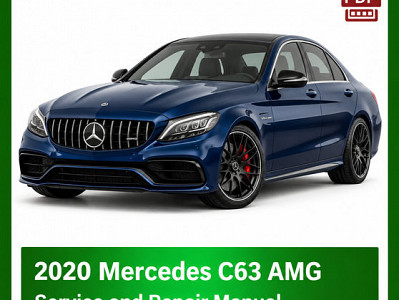 2020 Mercedes C63 AMG repair manual