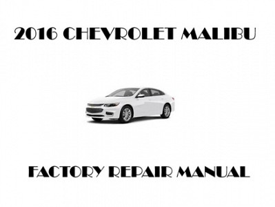 2016 Chevrolet Malibu repair manual