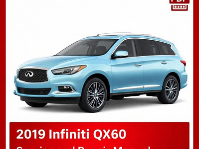 2019 Infiniti QX60 Repair Manual