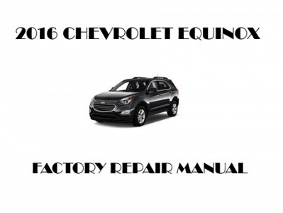 2016 Chevrolet Equinox repair manual