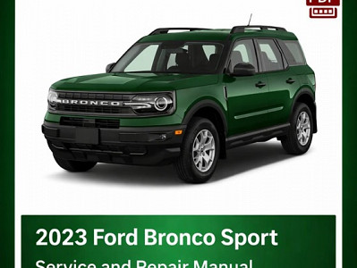 2023 Ford Bronco Sport repair manual