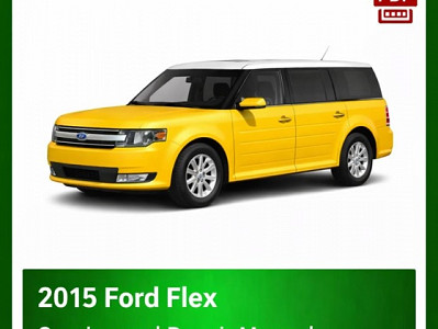 2015 Ford Flex repair manual