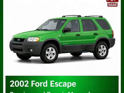 2002 Ford Escape repair manual