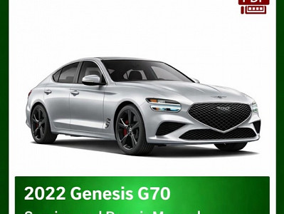2022 Genesis G70 Repair Manual
