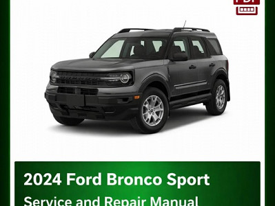 2024 Ford Bronco Sport repair manual
