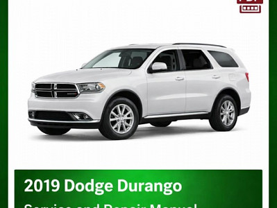 2019 Dodge Durango repair manual