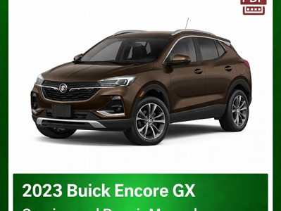 2023 Buick Encore GX repair manual
