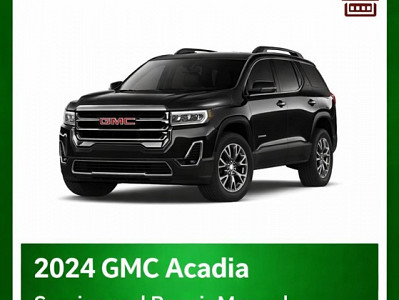 2024 GMC Acadia repair manual