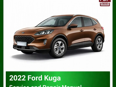 2022 Ford Kuga repair manual