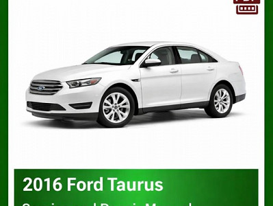 2016 Ford Taurus repair manual