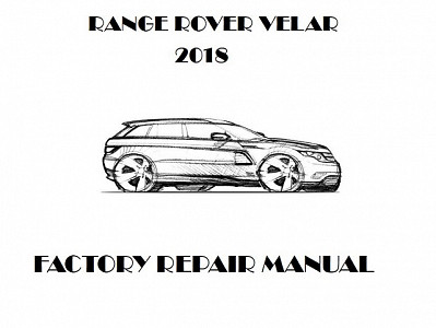 2018 Range Rover Velar repair manual downloader