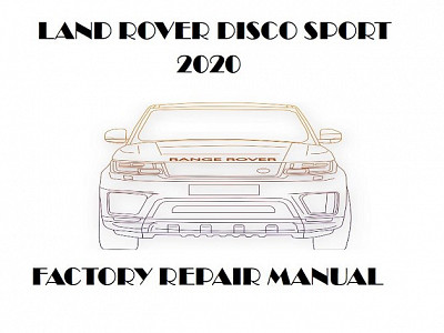 2020 Land Rover Discovery Sport repair manual