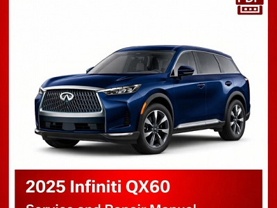 2025 Infiniti QX60 Repair Manual