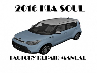 2016 Kia Soul repair manual