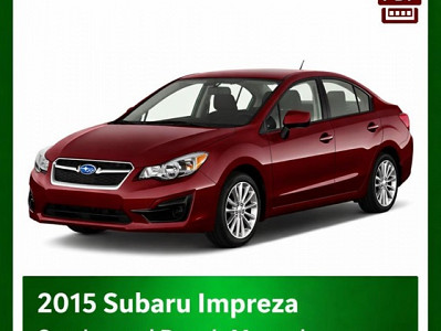 2015 Subaru Impreza repair manual