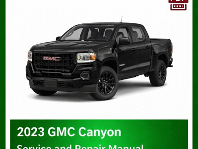 2023 GMC Canyon repair manual
