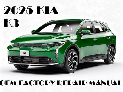 2025 Kia K3 repair manual