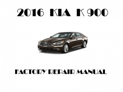 2016 Kia K900 repair manual
