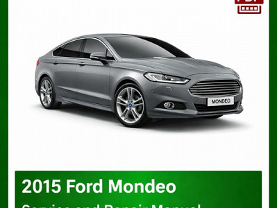 2015 Ford Mondeo repair manual