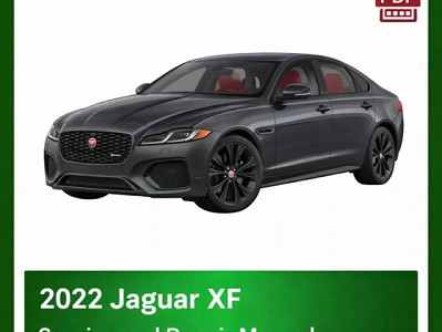 2022 Jaguar XF repair manual